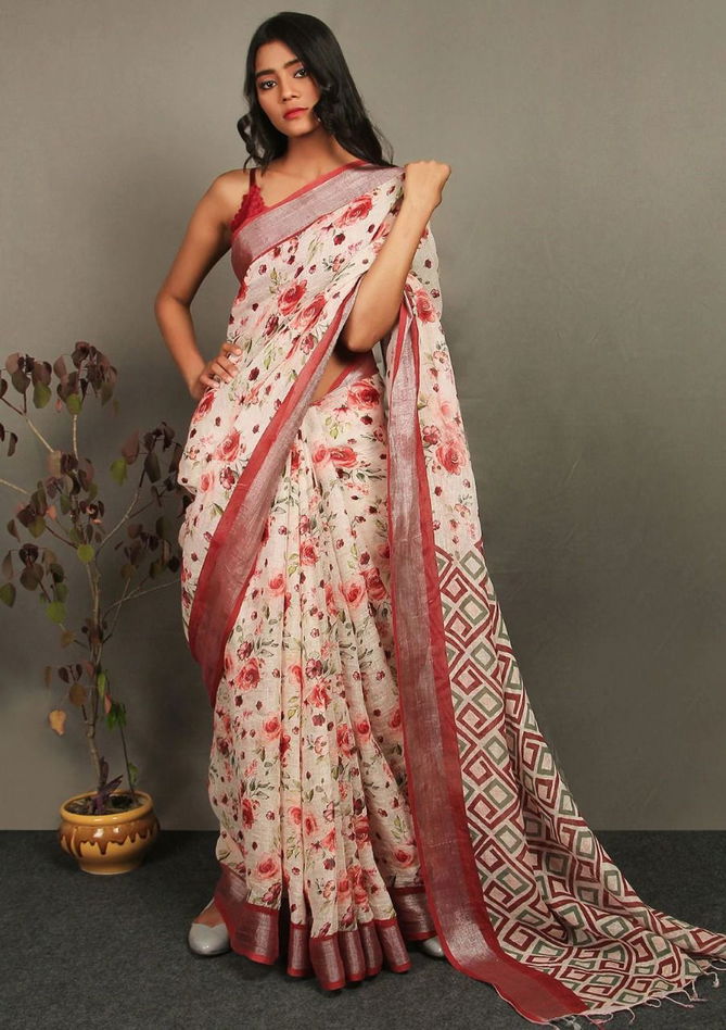 MG 134 Printed Designer Sarees Catalog